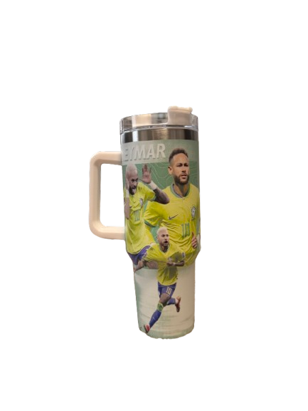 Neymar Jr Photo Edition Tumbler