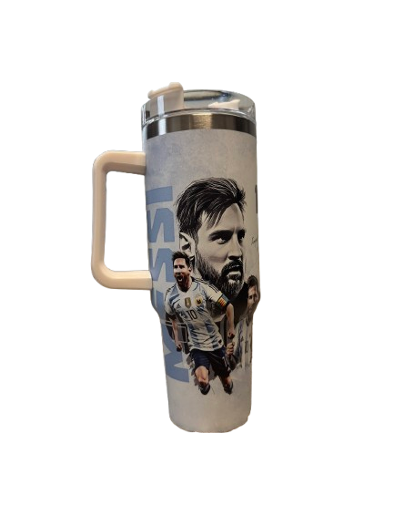 Messi Sketch Portrait Edition Tumbler